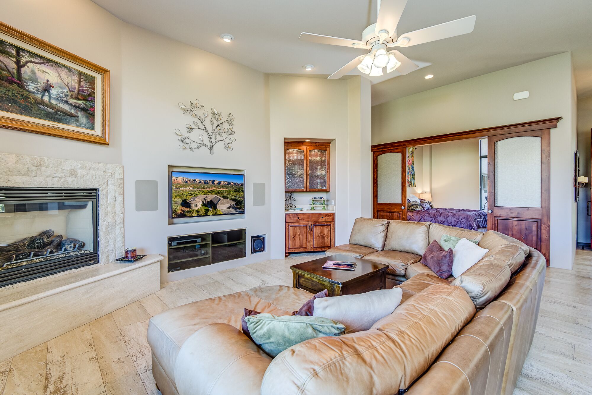 Sedona Panorama Views Over Red Rock Vistas And Zen Space, PuttingGreen, Bocce Ball, Hammock!