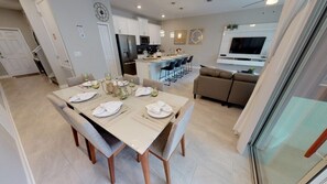 ตู้เย็น, ไมโครเวฟ, เตาประกอบอาหาร, เครื่องล้างจาน