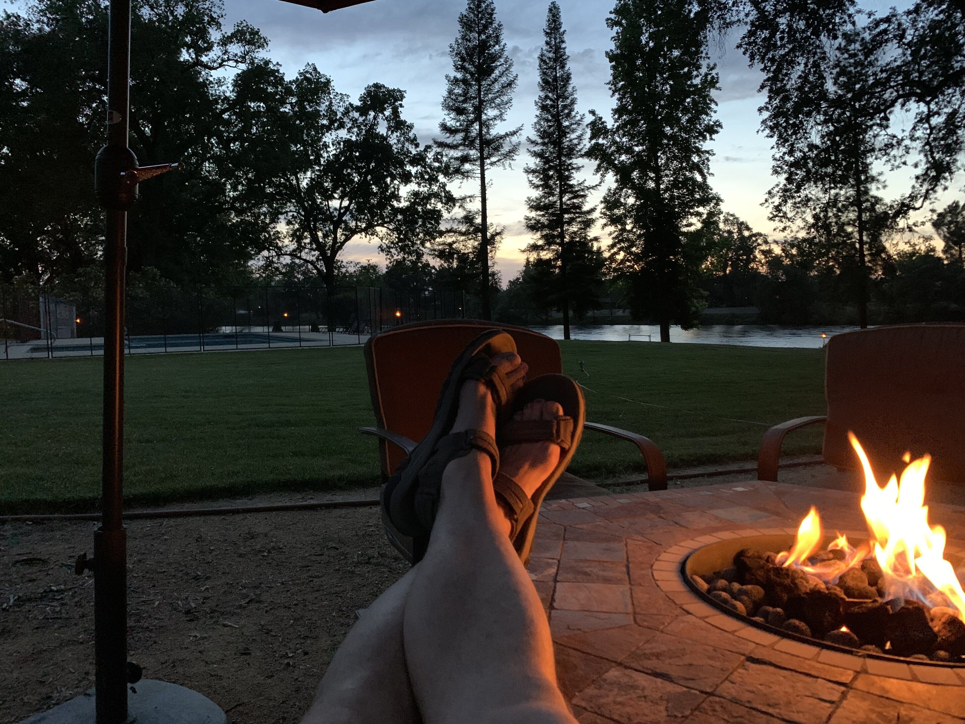 Enceinte de l’hébergement