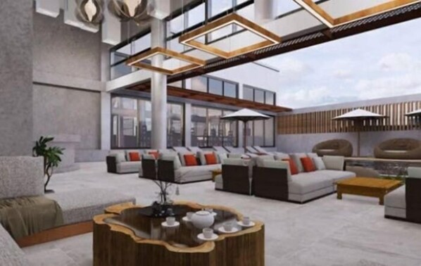 Lobby sitting area - Yani Hotel (Siem Reap)