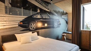 Ropa de cama de alta calidad, sistema de insonorización y wifi gratis