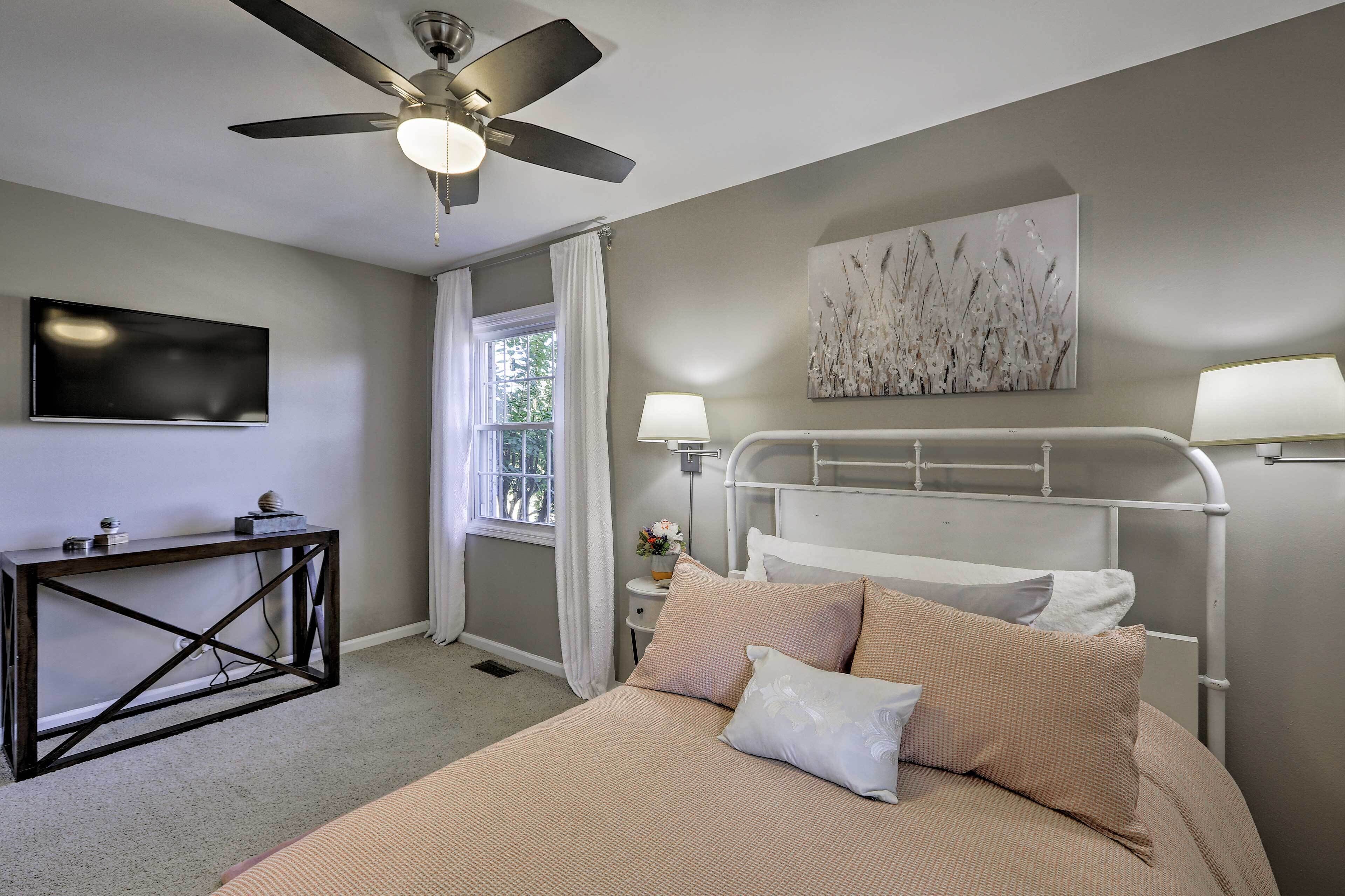 Updated Home w/ Patio & Yard - Walk to Music Row!