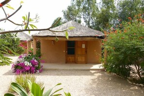 Entrada de la propiedad