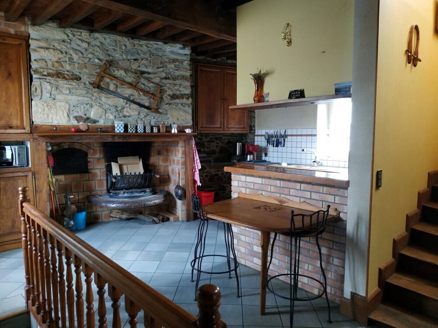 Bigourdane house on 3 levels near Lourdes 