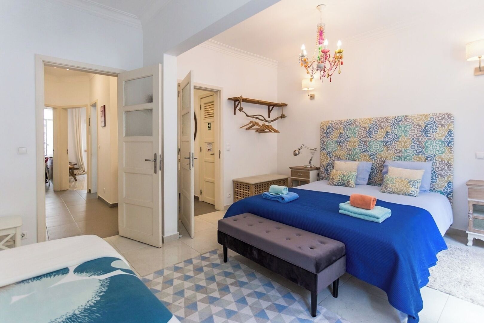 1 bedroom, iron/ironing board, travel crib, WiFi