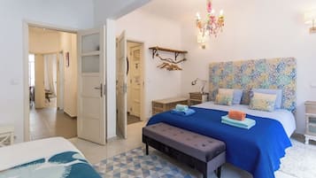 1 bedroom, iron/ironing board, travel crib, WiFi