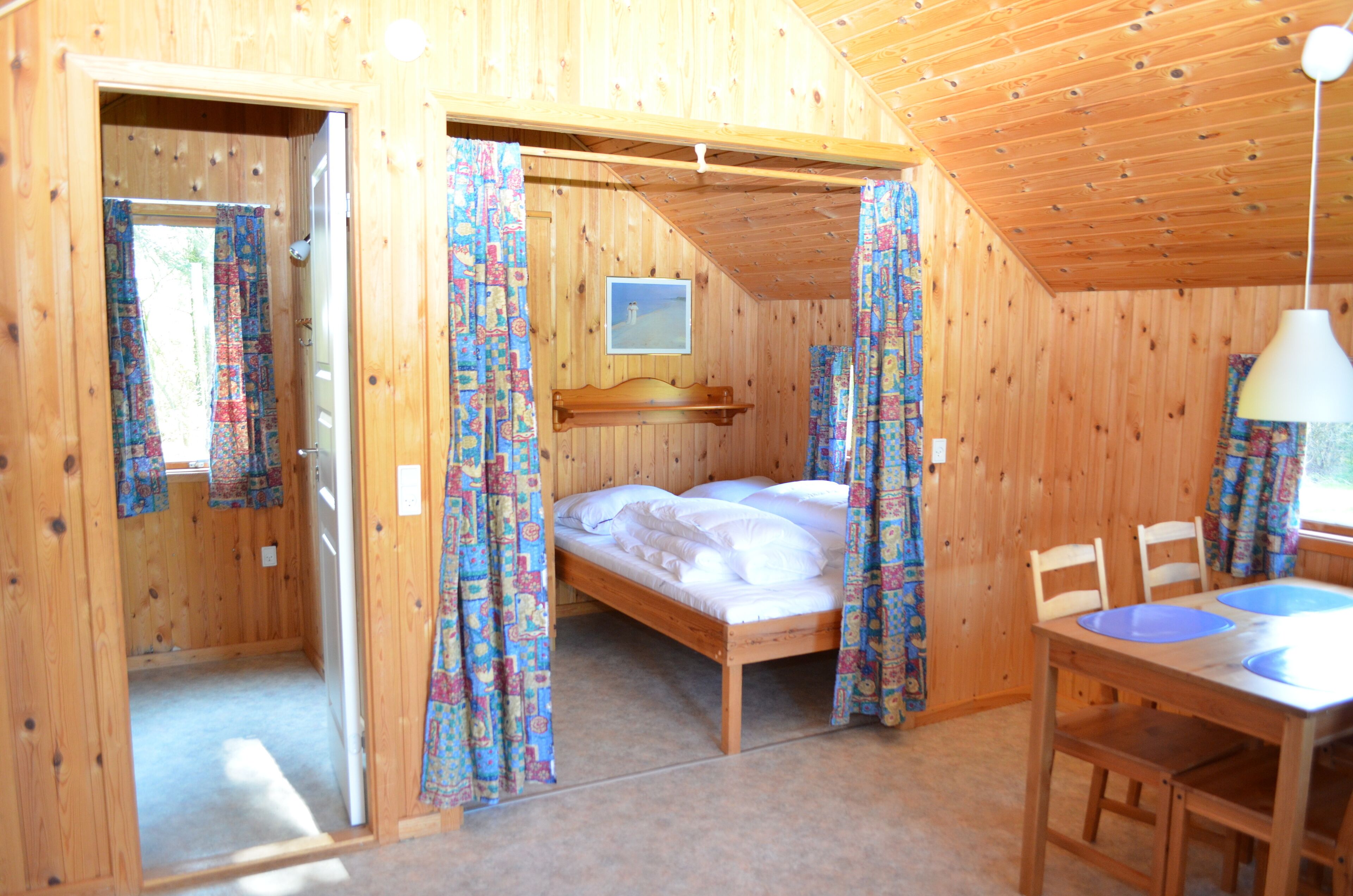 Hytte - privat badeværelse (B - 4 person) | Stue