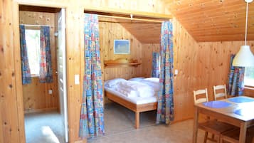 Hytte, privat bad (B - 4 person) | Oppholdsrom