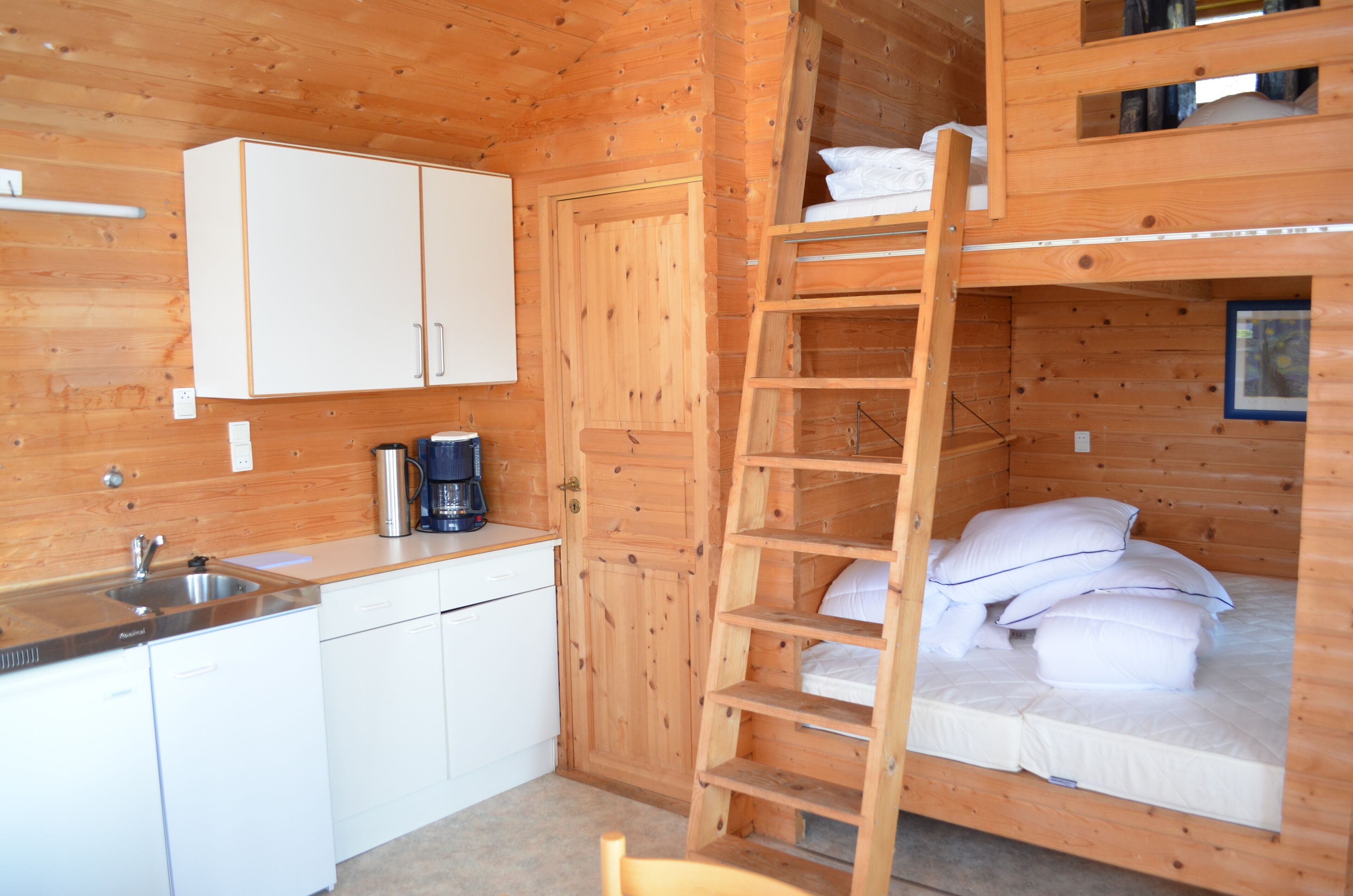 小屋, 私人浴室 (E - 5 person) | 客厅