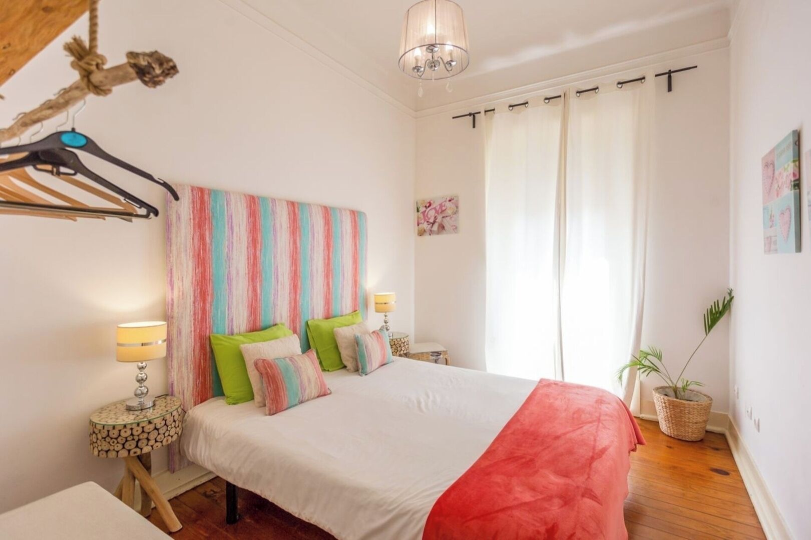 1 bedroom, iron/ironing board, Internet, bed sheets