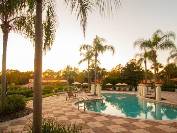 House (Private Screened Splash Pool Overlook) | Pool | Outdoor pool - Private Screened Splash Pool Overlooking Tranquil Lake Right Beside Disney World by Florida Dream Homes (Kissimmee)