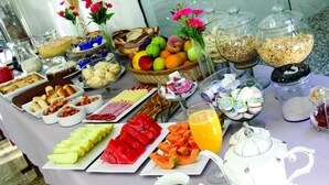 Frokostbuffé er inkludert hver dag