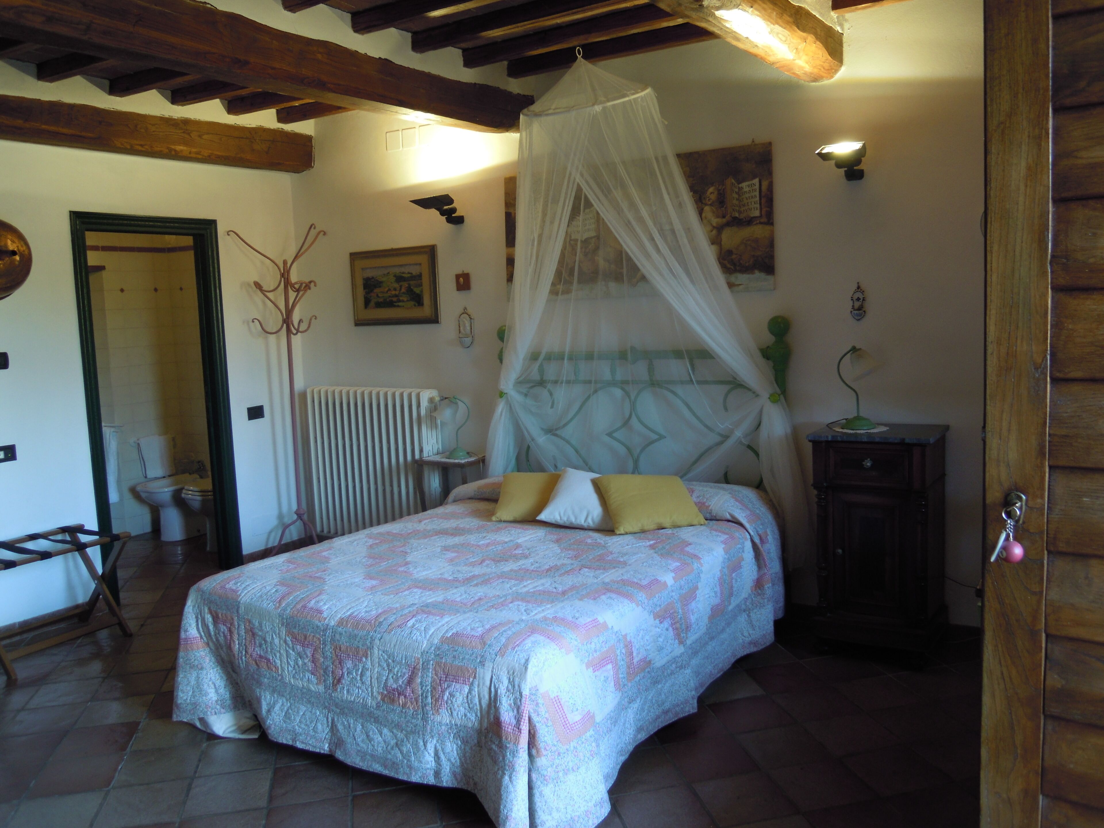 typical apartment in a Tuscan house