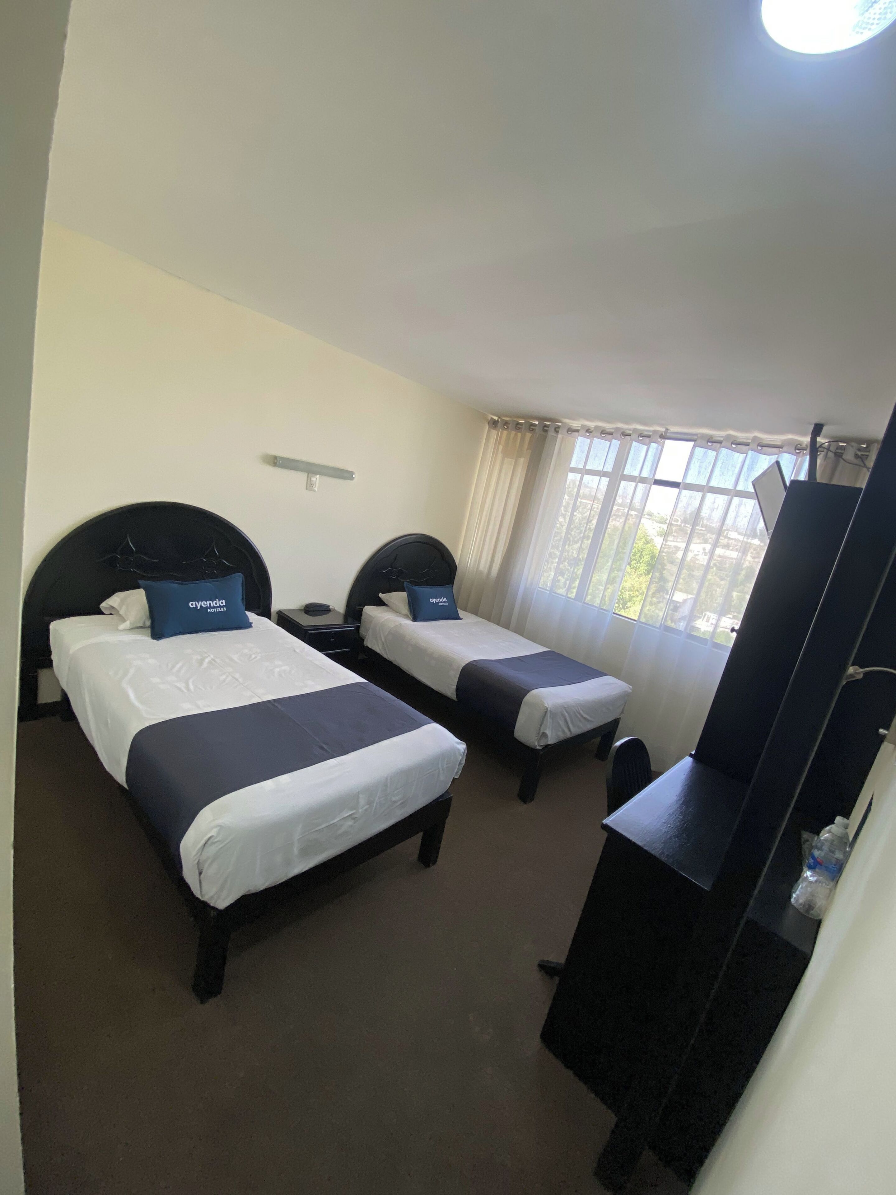 Standard Double Room | In-room safe, desk, laptop workspace, iron/ironing board