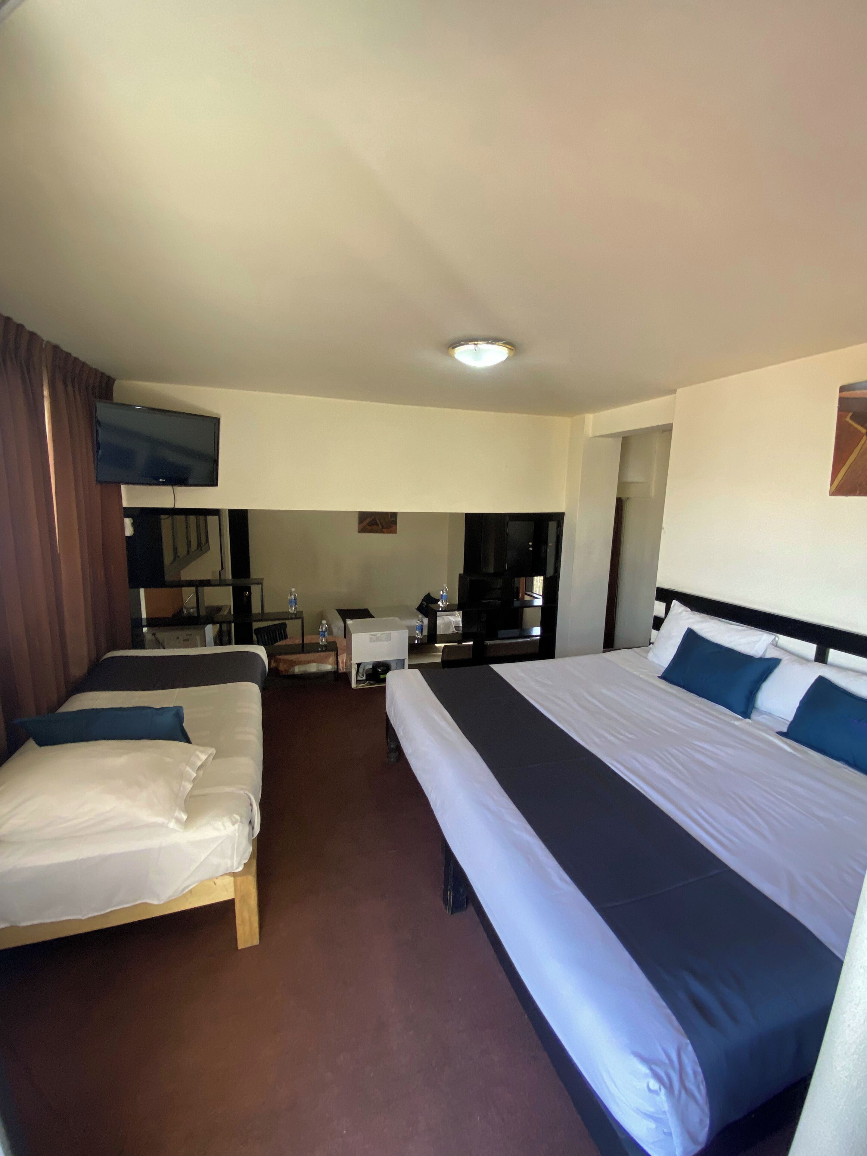 Family Room | In-room safe, desk, laptop workspace, iron/ironing board