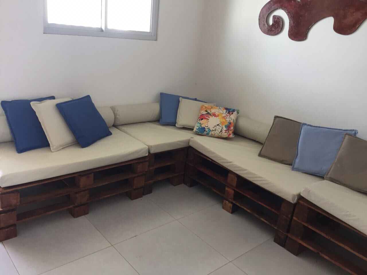 Duplex houses with sea view 5 minutes from the beach