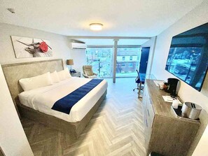 1 غرفة نوم وملاءات من القطن المصري وأغطية فراش متميزة