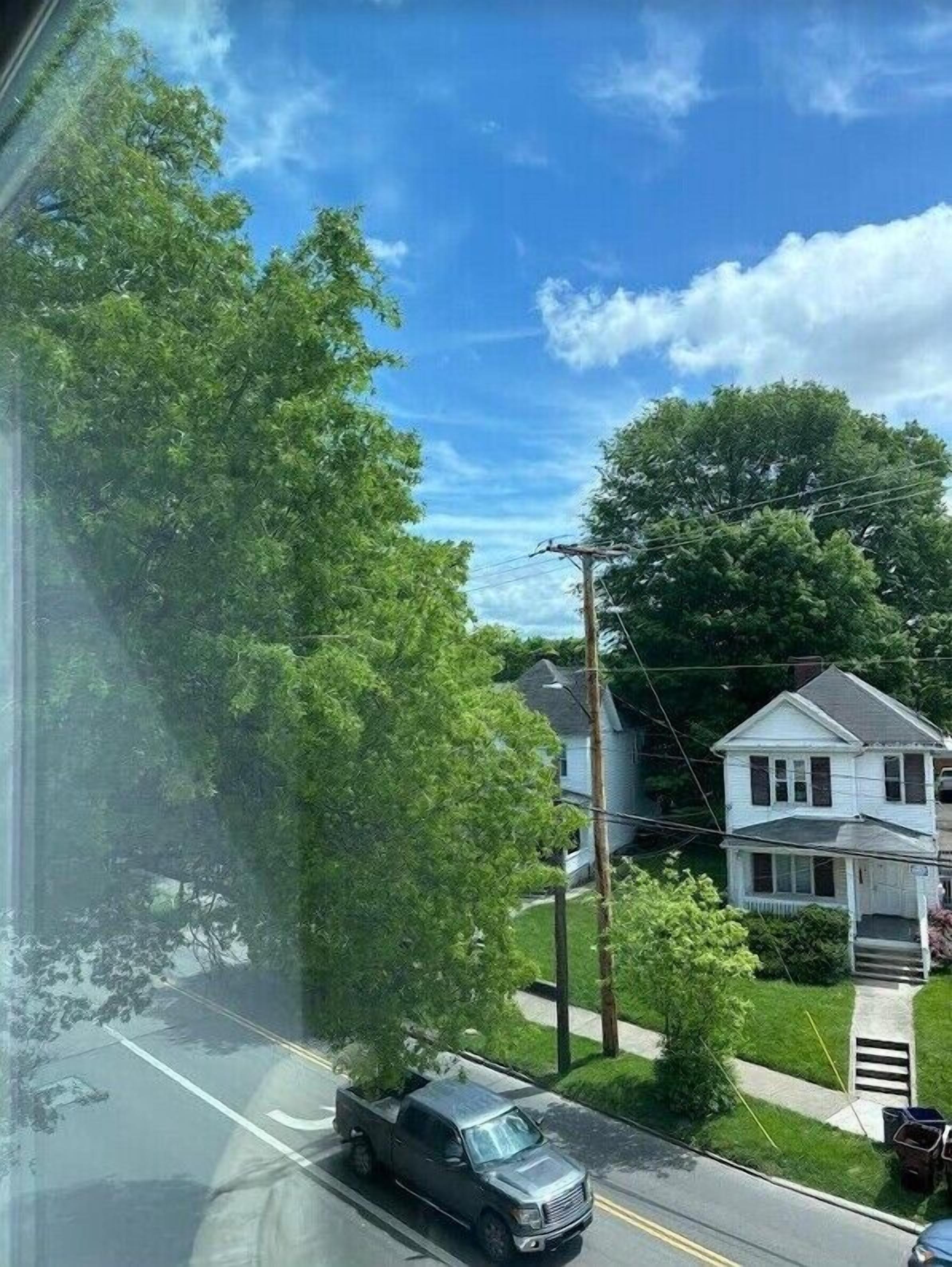 luxurious room w/ two queen beds, 65'' tv, complimentary drinks - non-smoking | view from room