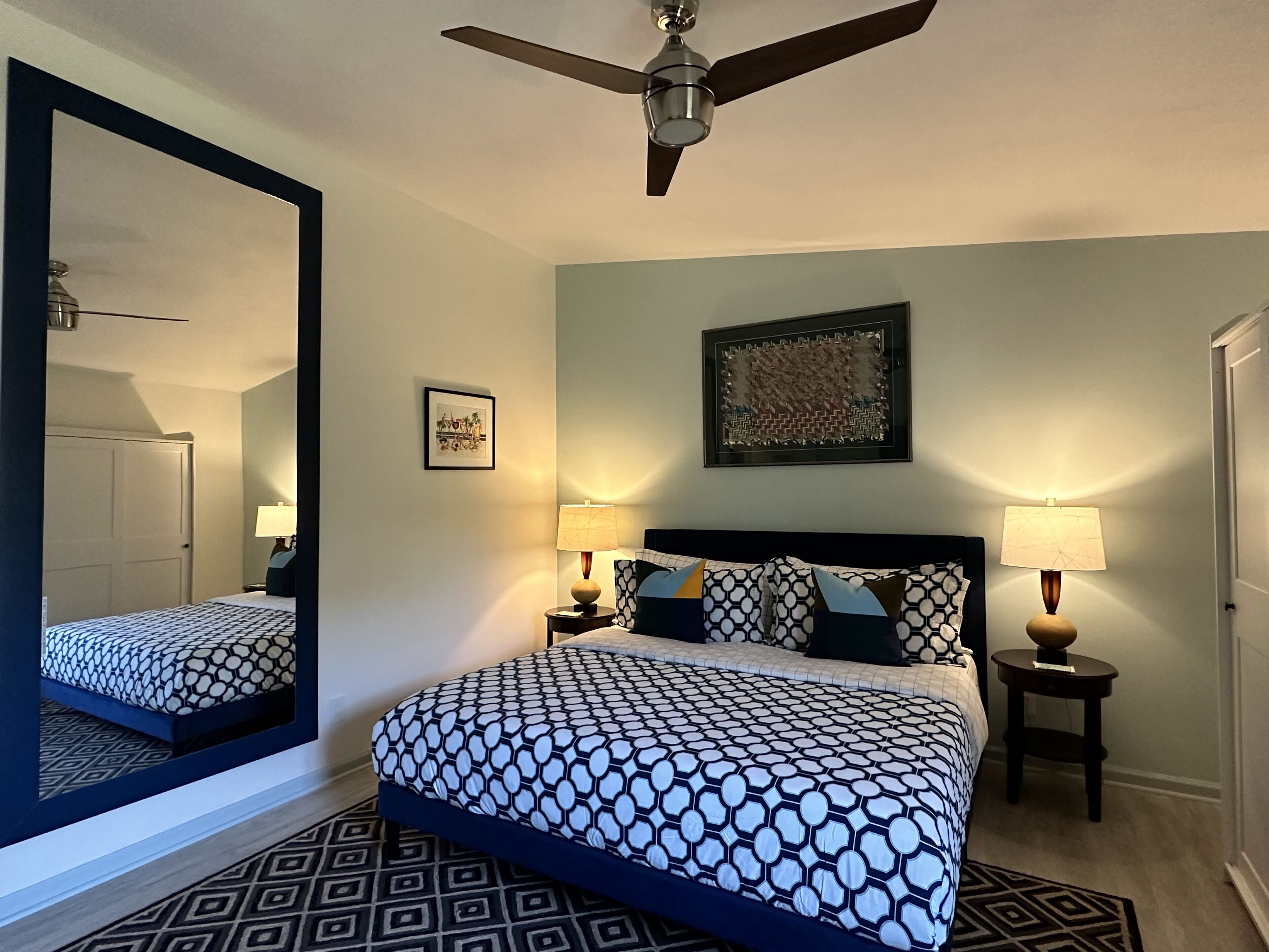 3 habitaciones, tabla de planchar con plancha y wifi gratis 