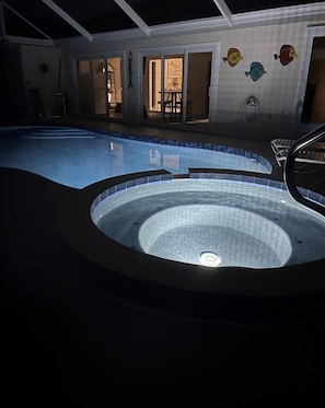 Udendørs pool, opvarmet pool