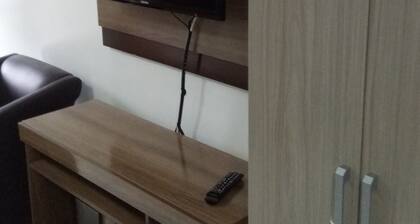 Studio in condominium with air conditioning