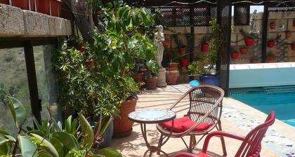 Ma maison est mon chùteau, piscine privée, Biljard, sauna, jardin tropical