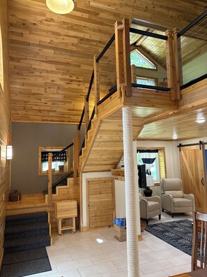 Interior - Loft Style Cottage, Lake Huron Views, and Sandy Beach Access (East Tawas)