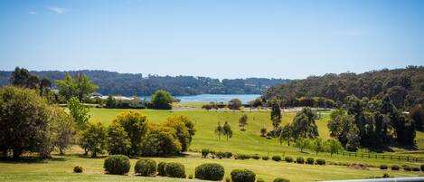 Blick von der Unterkunft