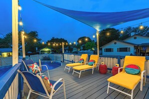 Terrace/patio - Superb House by SeaWorld with Private POOL & Game Room (San Antonio)