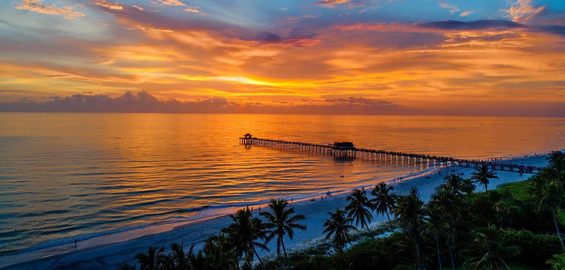 On the beach, sun-loungers, beach towels