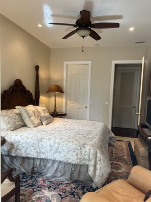 2 bedrooms, in-room safe, iron/ironing board, travel crib