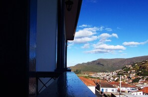 Blick von der Unterkunft