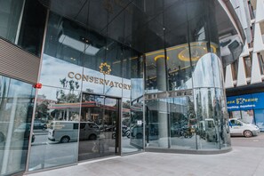Fachada de la propiedad