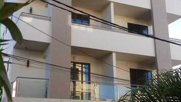 Façade de l’hébergement