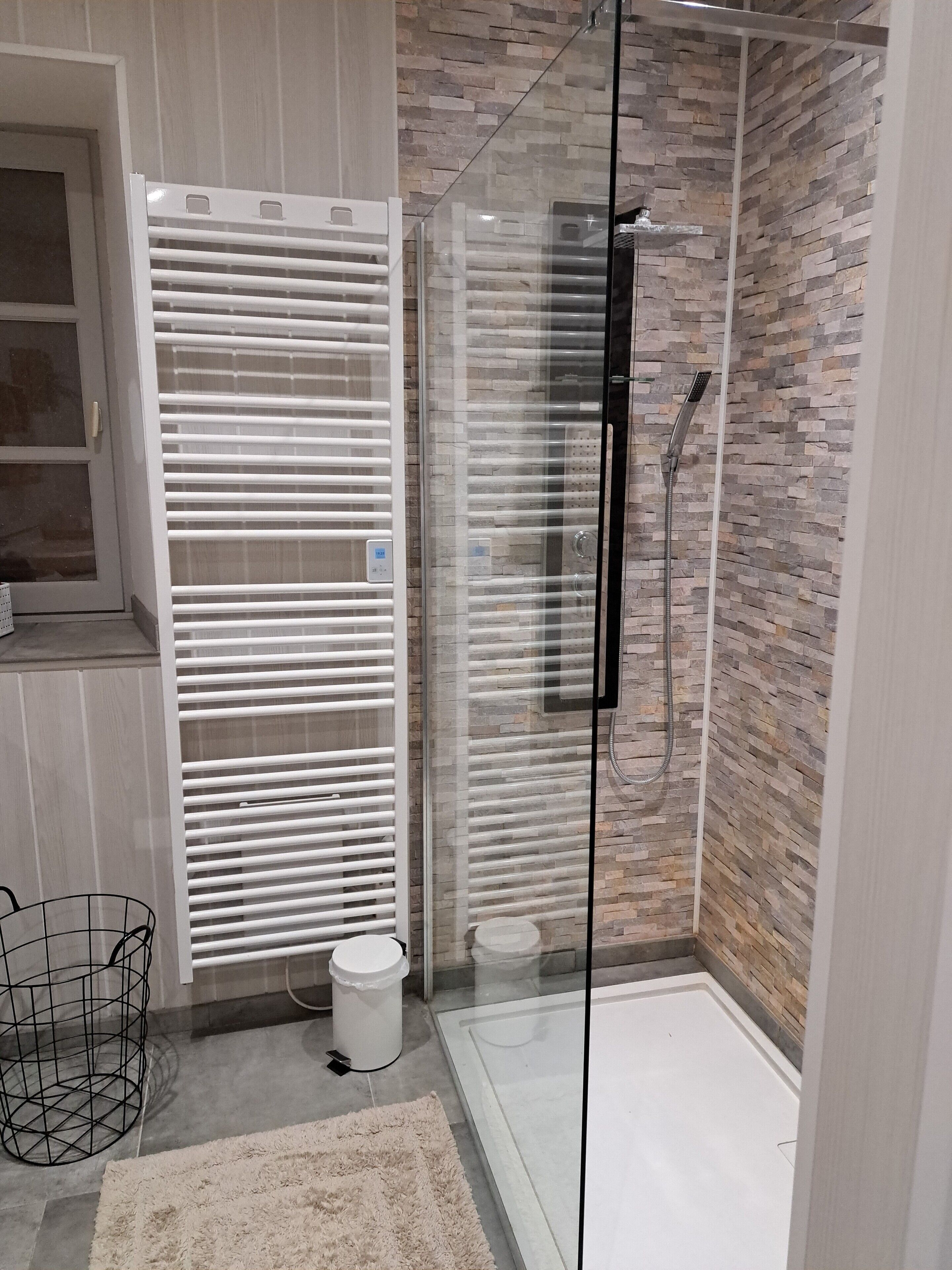 Dutxa, assecador de cabells, tovalloles i paper higiènic 