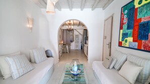 Villa, 3 Bedrooms | Living area - Villa Amadi by The Pearls Collection (Mykonos)