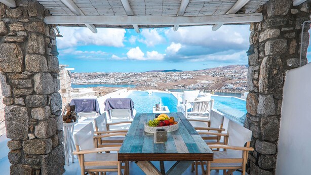 Villa, 3 Bedrooms | Terrace/patio - Villa Amadi by The Pearls Collection (Mykonos)
