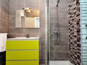 Shower, hair dryer, towels - Plus Casa Atlantica Morro Jable 460 (Morro Jable)