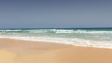 Accommodatie ligt op het strand