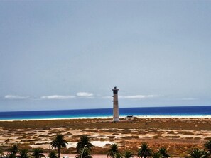 En la playa 