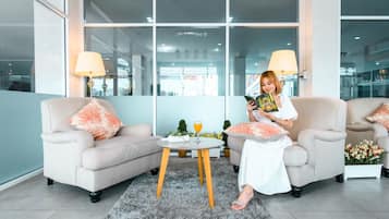 Lobby sitting area
