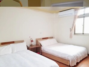 Desk, iron/ironing board, free WiFi, bed sheets