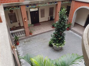 Interior entrance