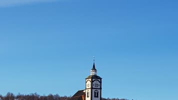 Stadsuitzicht vanuit accommodatie