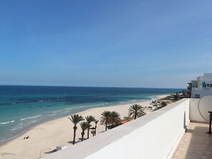 Aan het strand