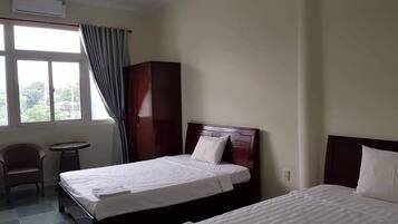 Minibar, in-room safe, desk, blackout curtains