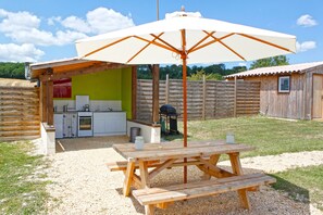 The Hibou Yurt | Terrace/patio - Les Yourtes d'Agnac (Agnac)