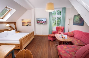 Superior-Doppelzimmer | Allergikerbettwaren, Bettwäsche