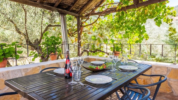 Udendørs spisemuligheder