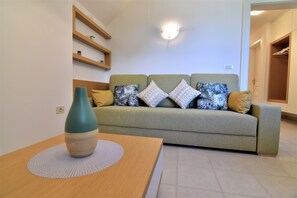 Appartement Panoramique, 1 chambre | Coin séjour